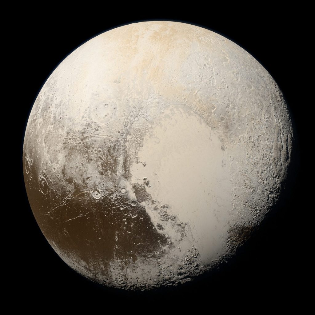 Prave boje Plutona. Izvor: NASA