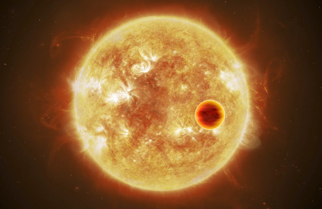 Nova zvijezda, Divovska zvijezda, Novi planet