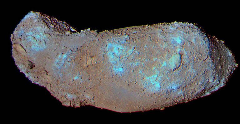 voda-i-ogranske-tvari-na-asteroidu