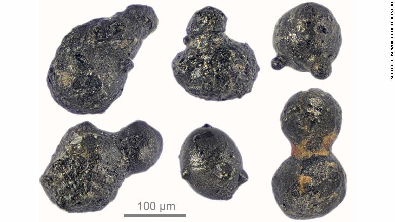 Čestice meteorita sa Sør Rondane planine, Antarktika. Izvor: Cnn.com