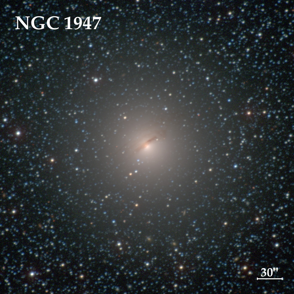Galaksija NGC 1947. Izvor: carnegiescience.edu 