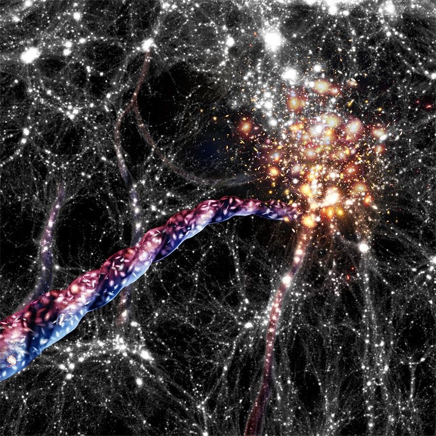 Pojedine cijevaste nakupine galaksija vrte se pri nevjerojatnim brzinama od čak 360 000 km/h. Izvor: germany.in-24.com.