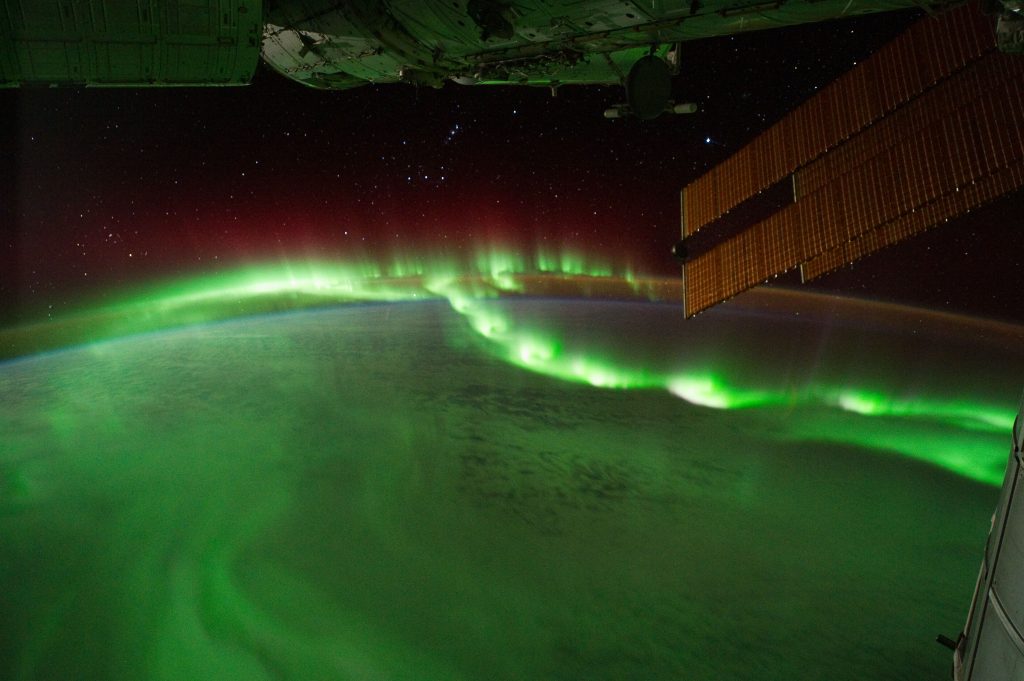 Aurora borealis. Izvor: nasa.gov