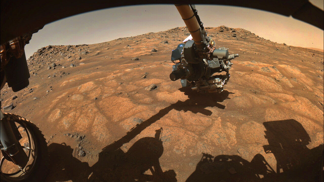 Rover Perseverance na Marsu. Izvor: NASA