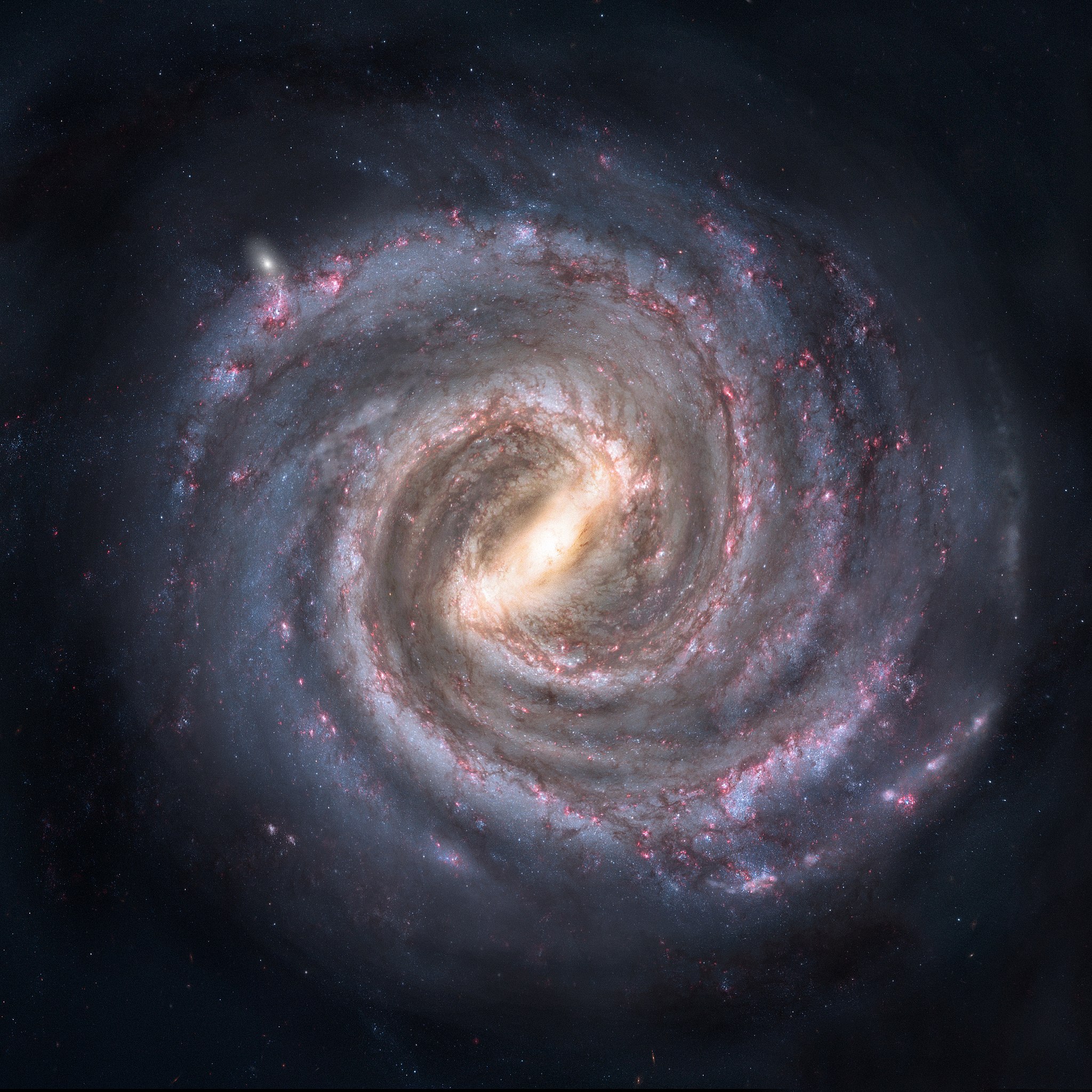 Mliječna staza. Izvor: Wikimedia Commons.