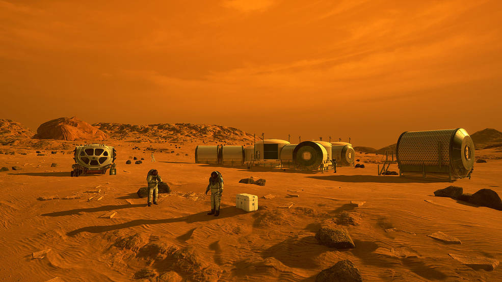Kolonizacija Marsa. Izvor: Nasa.gov.