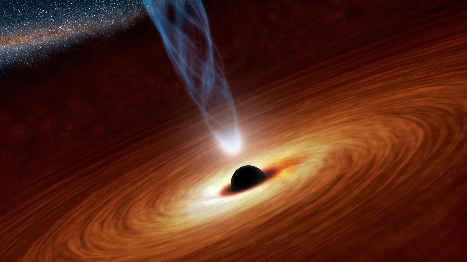 Nastanak crne rupe. Izvor: NASA/JPL-Caltech.