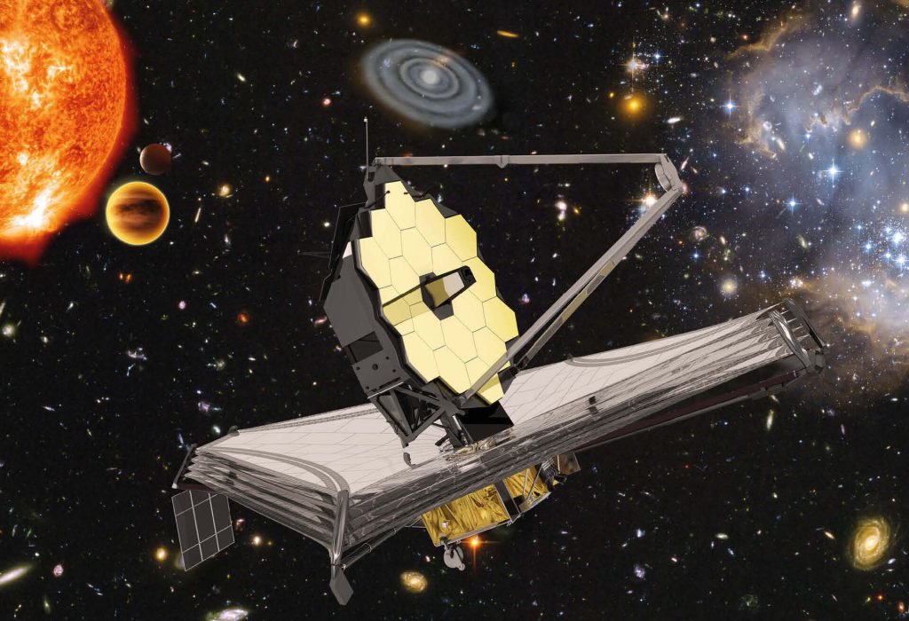 Izvor: ESA, NASA, S. Beckwith (STScI) and the HUDF Team, Northrop Grumman Aerospace Systems / STScI / ATG medialab.
