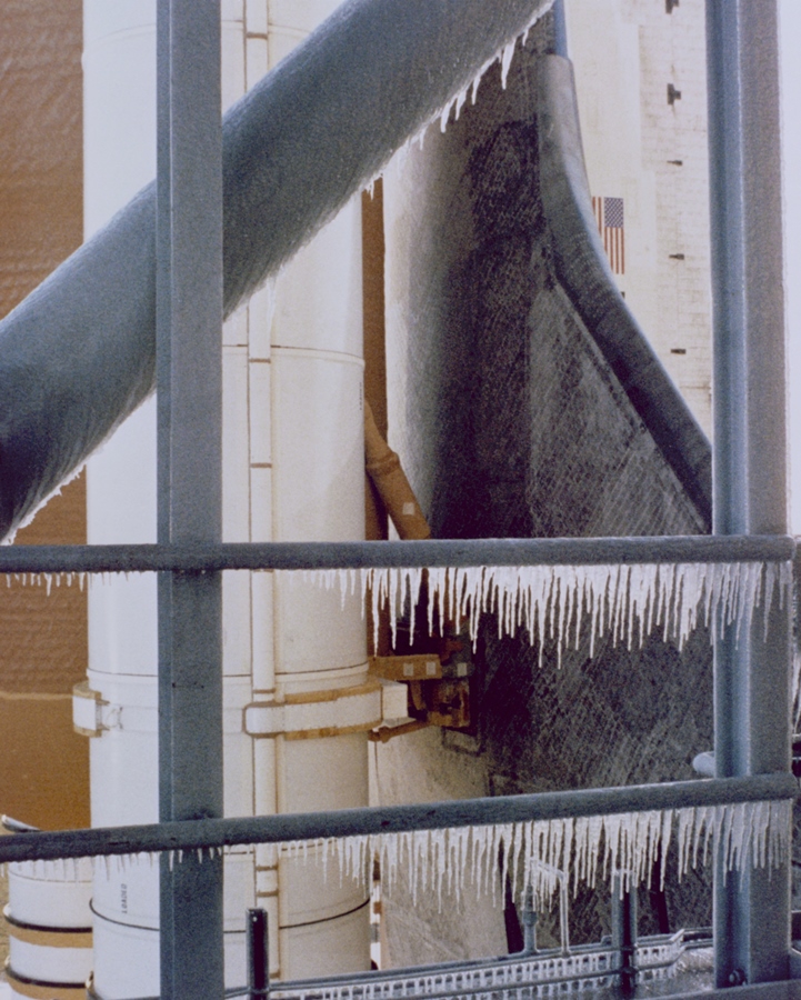 Led na lansirnoj rampi (temperatura -2). Izvor: Wikimedia Commons.