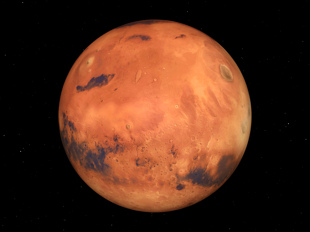Planet Mars (©Depositphotos).