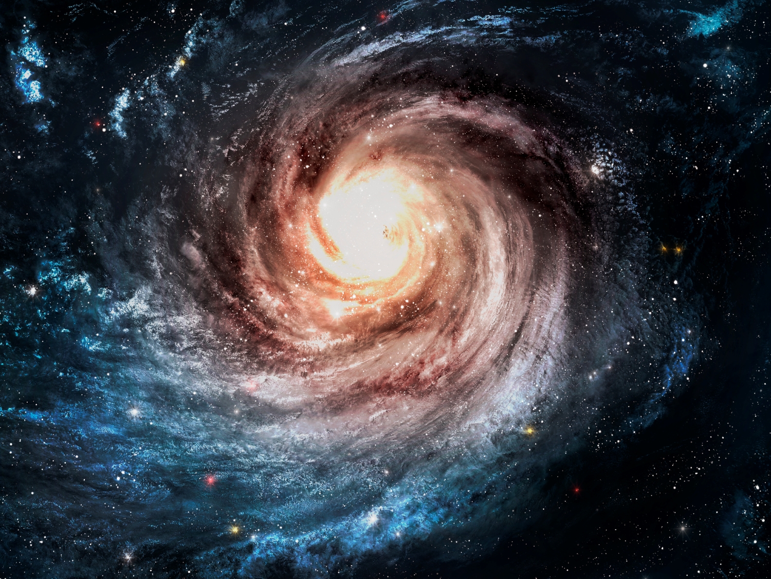 Supermasivna crna rupa u središtu Mliječne staze. Izvor: Depositphotos.com.