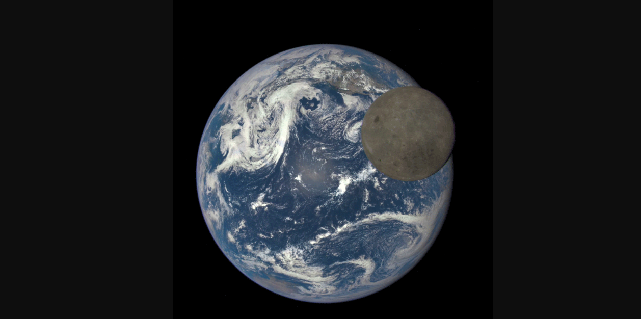 Zemlja i Mjesec. Izvor: Wikimedia Commons.