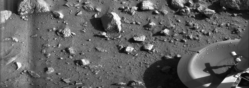 Prva slika površine Marsa.