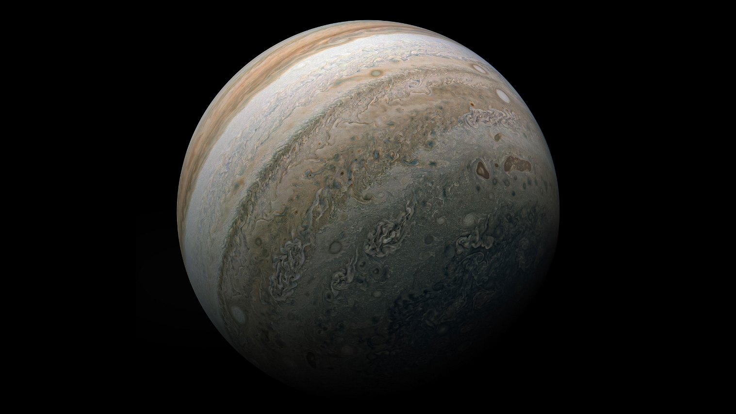 Jupiter. Izvor: NASA/JPL-Caltech/SwRI/MSSS