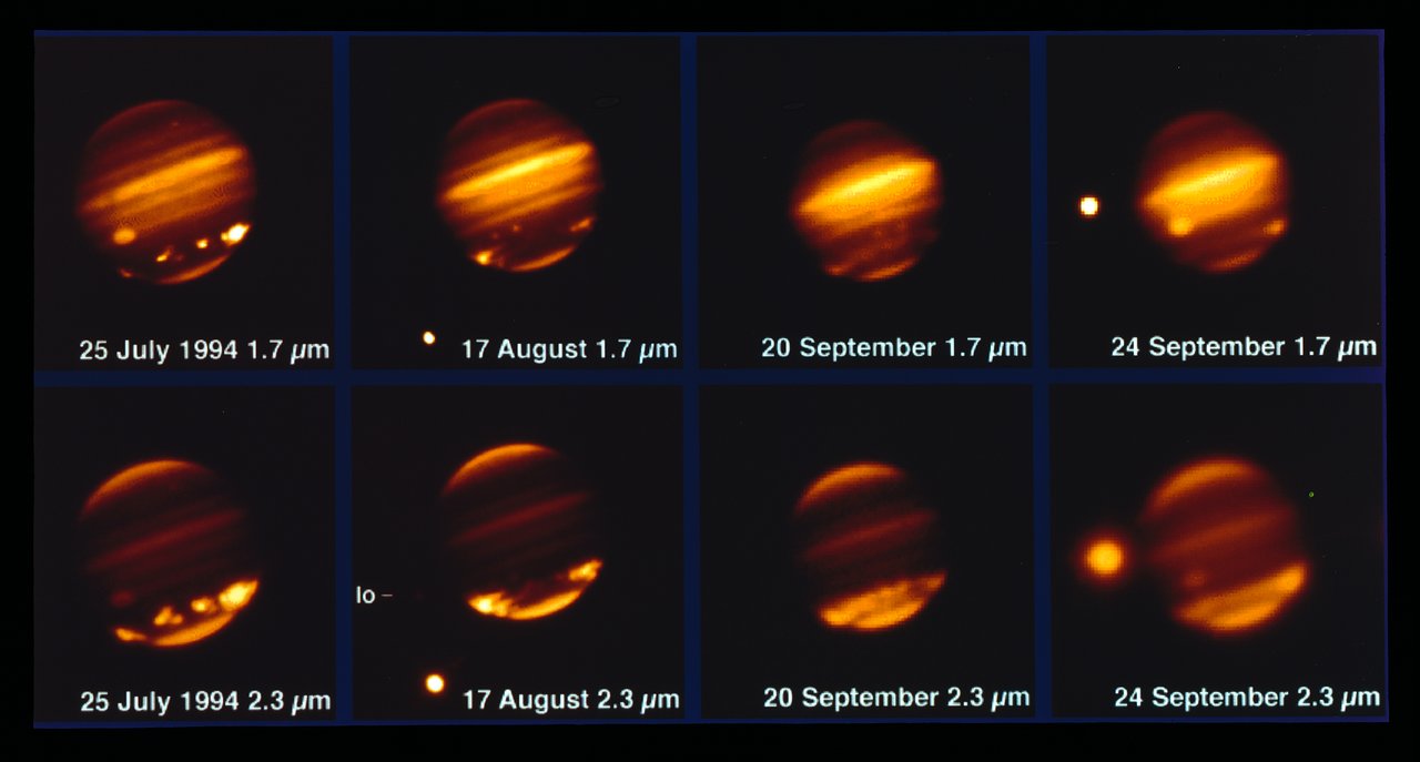 Udar kometa Shoemaker-Levy 9 u Jupiter.