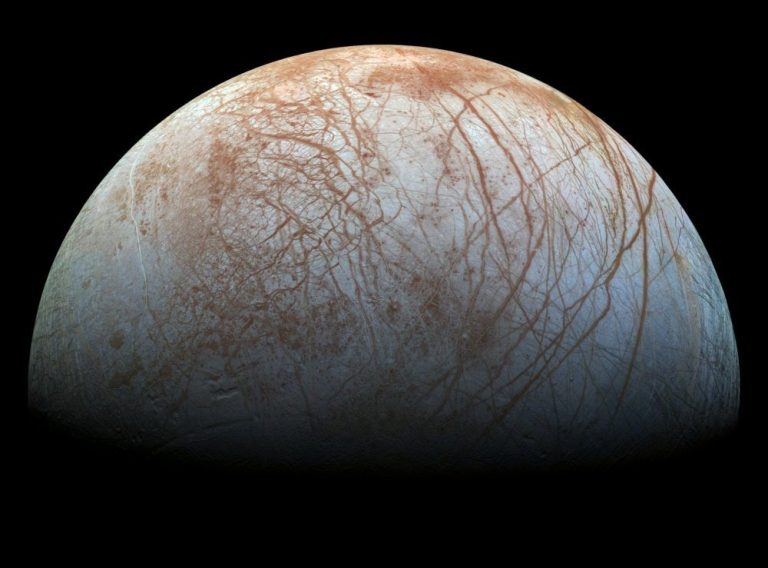 Europa (Izvor: Creative Commons / Autor: NASA/JPL-Caltech/SETI Institute).