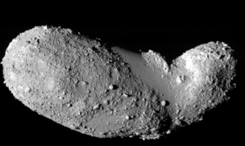 Asteroid Itokawa.
