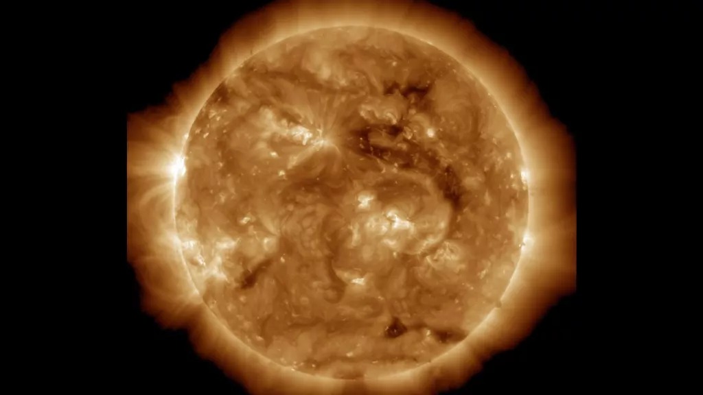 Vizualni prikaz Sunca koji je snimio NASA-in 'Dynamics Observatory' (©NASA/SDO/AIA).