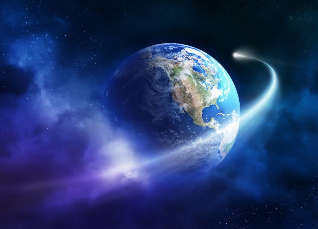 Međuzvjezdani meteor iz 2014. Izvor: Depositphotos.com.