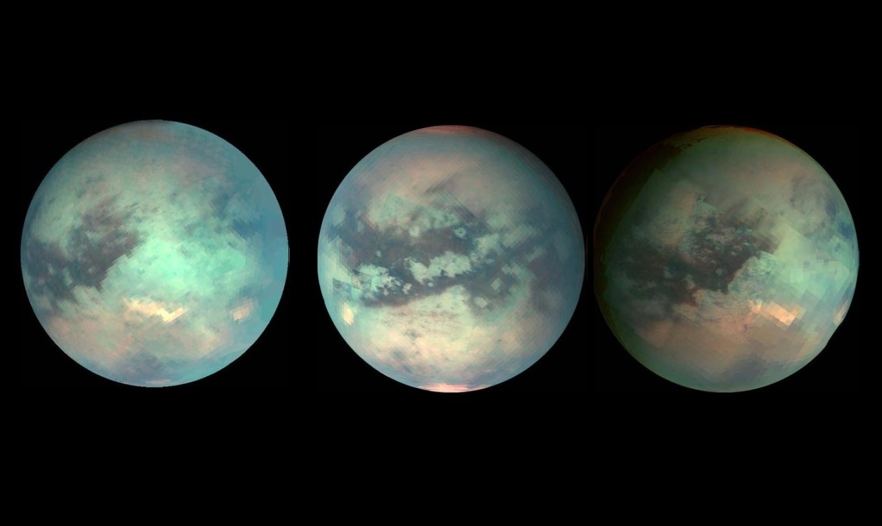 Titan, Saturnov mjesec. Izvor: NASA / JPL / UNIVERSITY OF ARIZONA.