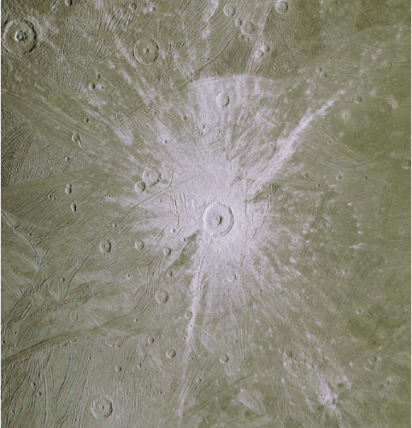 Krater Tros na ganimedu