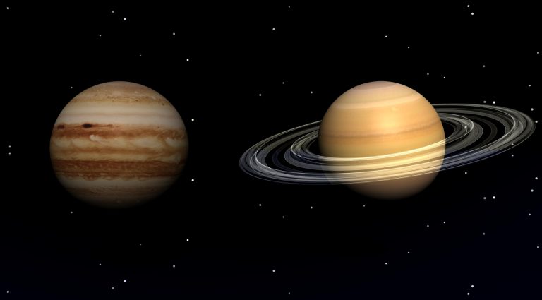 Jupiter, Saturn (Depositphotos).