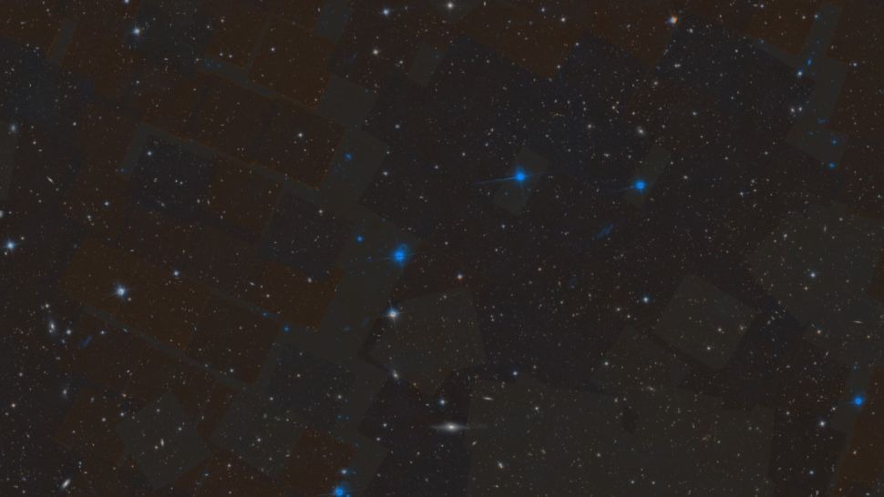 Dio 'mozaika' neba kojeg je pomoću DASH tehnike napravio svemirski teleskop Hubble. Riječ je o najvećem mozaiku svemira kojeg je teleskop napravio u svojih više od 30 godina rada (©Lamiya Mowla 2022).