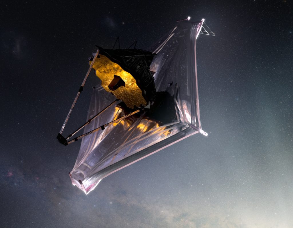 James Webb umjetnicki prikaz (NASA)