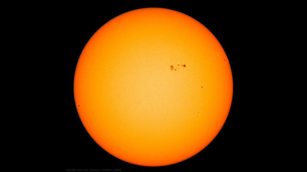 Sunčeva pjega. Izvor: Nasa.gov.