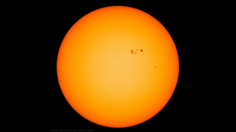 Sunčeva pjega. Izvor: Nasa.gov.