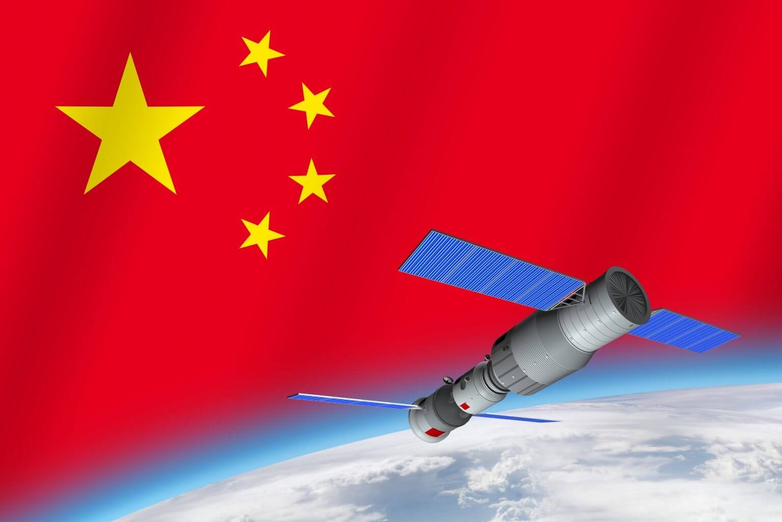 Chinese Space Station illustrati (Curiosmos)