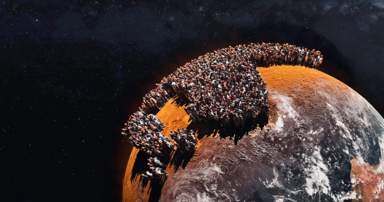 Overpopulation of Earth (Depositphotos_522354876_L)