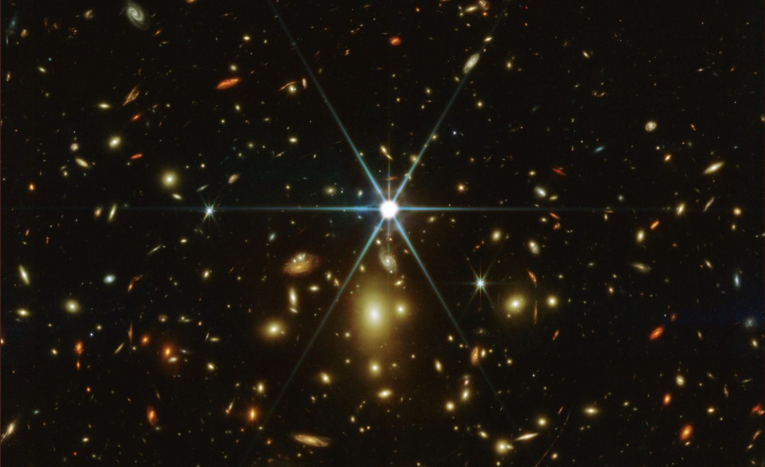 Earendel, najudaljenija zvijezda koju smo dosad promatrali. Izvor: JWST, NASA, ESA, CSA, STScI.