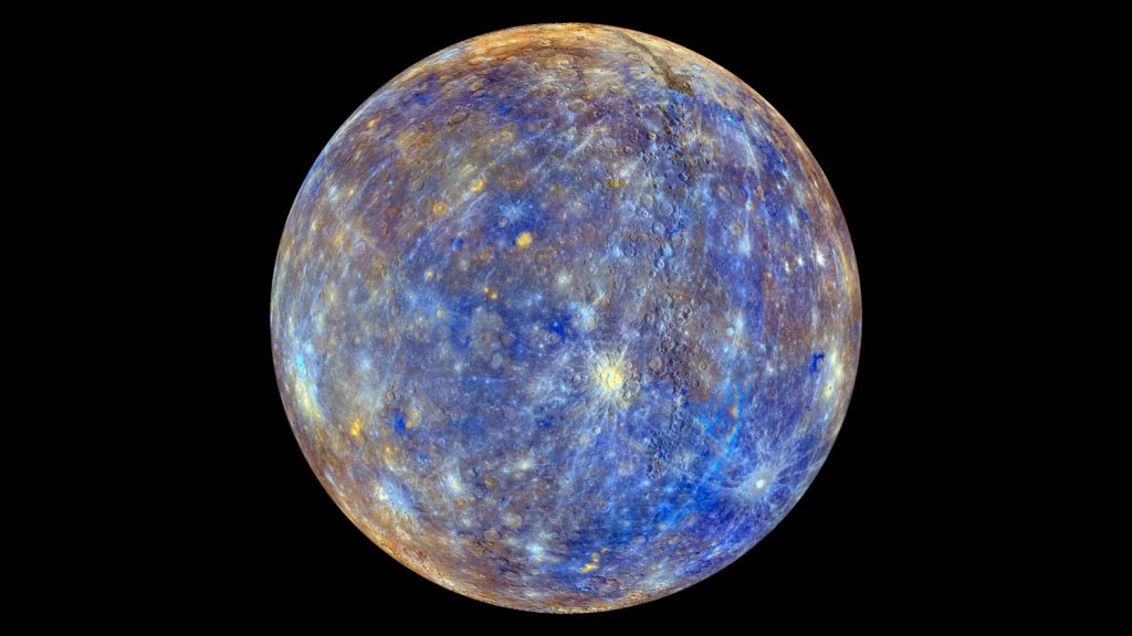Merkur. Izvor: NASA/Johns Hopkins University Applied Physics Laboratory/Carnegie Institution of Washington.