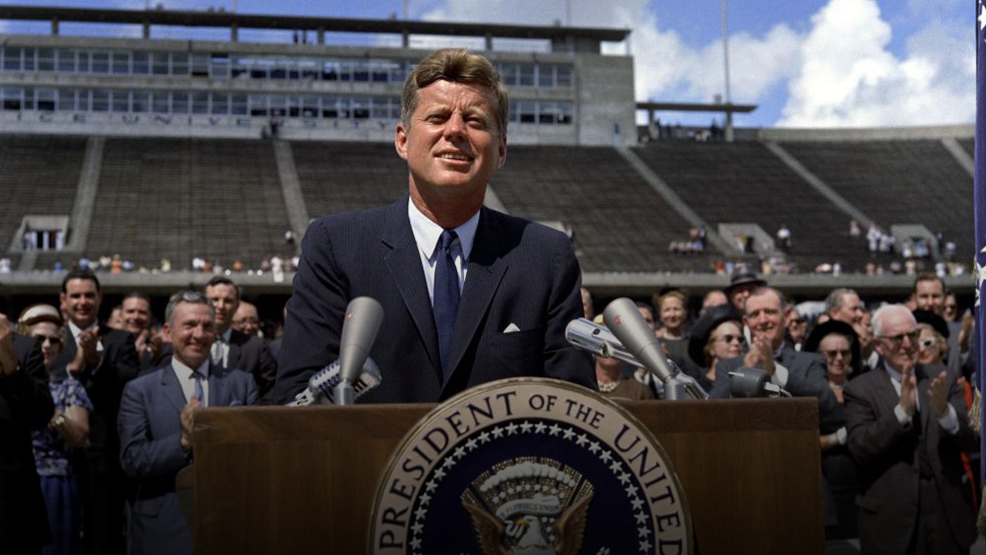 Predsjednik John F. Kennedy održao je 12. rujna 1962. godine govor koji je postao poznat po izjavi 'We choose to go to the Moon' (©SpaceCenter.org).