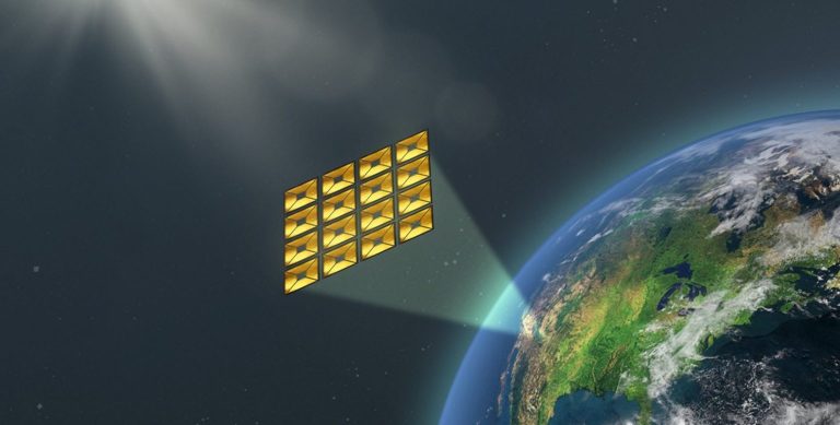 Čista energija iz svemira emitirala bi se prema Zemlji. Izvor: Caltech.edu.
