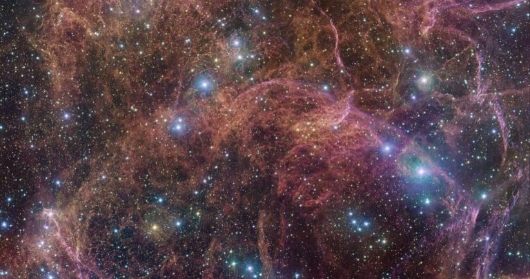Supernova Vela. Izvor: ESO/VPHAS+ team.