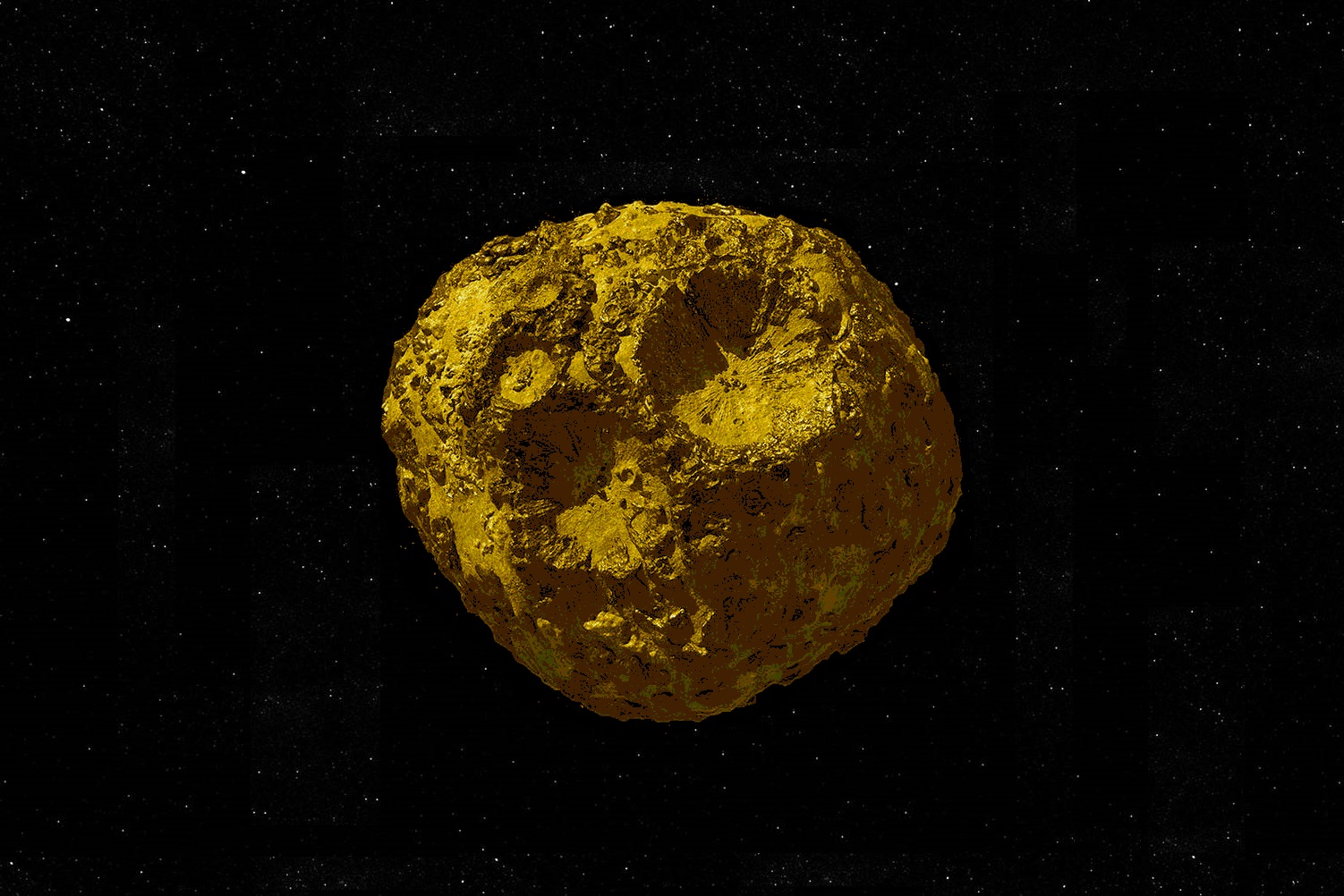 Asteroid Psyche. Izvor: NASA/JPL-Caltech/ASU.