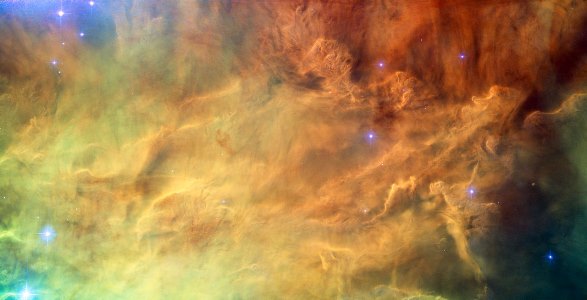 Maglica Laguna koju je NASA-in/ESA-in svemirski teleskop Hubble snimio još 2010. Izvor: NASA, ESA.