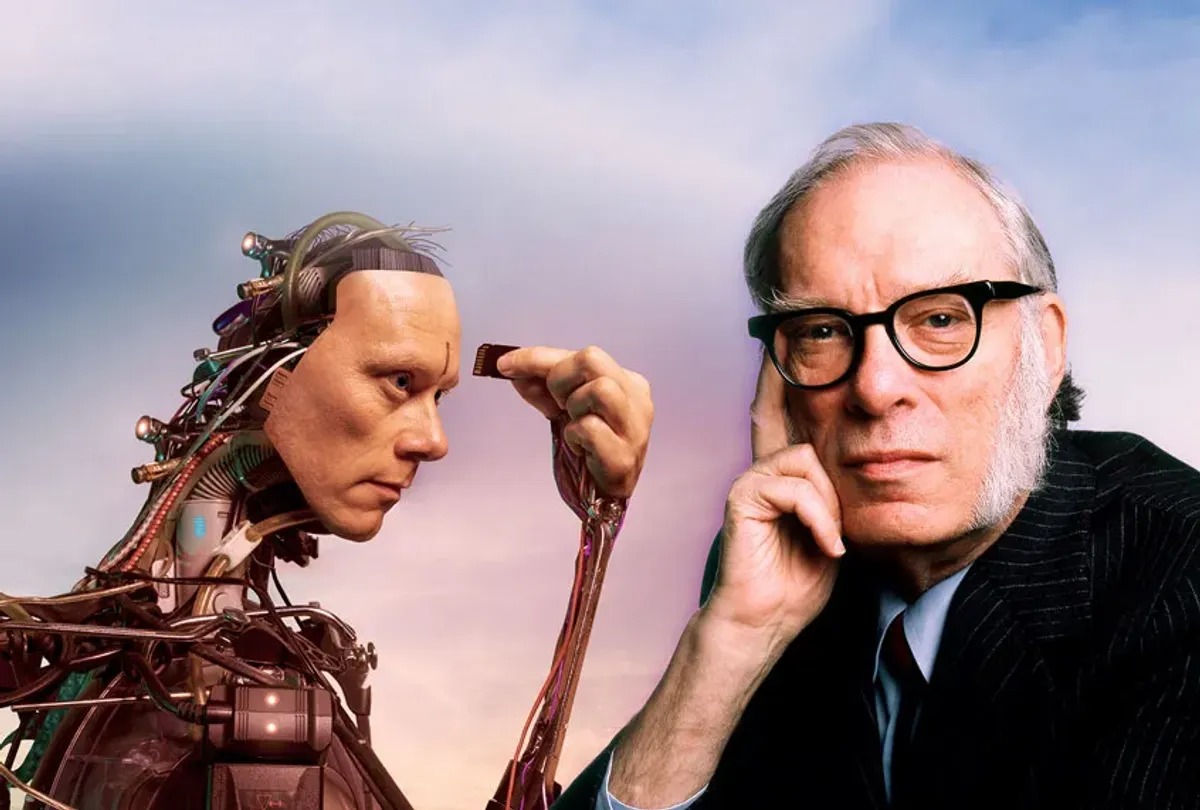 Isaac-Asimov-Robot (Curiosmos)