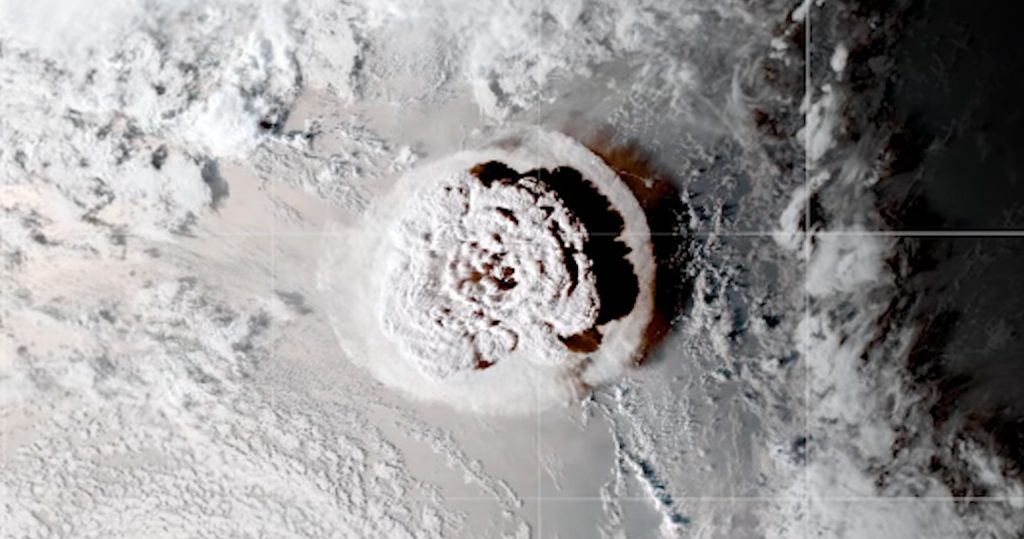 Tonga erupcija (Curiosmos)