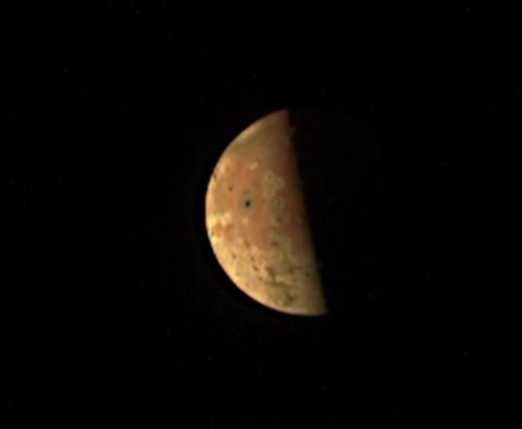 Jupiterov mjesec Io. Izvor: NASA/JPL-Caltech/SwRI/MSSS.