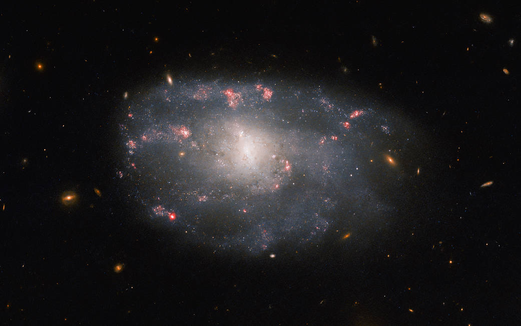 Fotografija NGC 5486. ESA/Hubble & NASA, C. Kilpatrick.