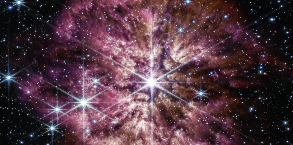 James Webb slika Wolf-Rayet