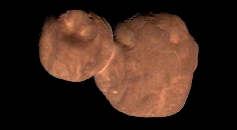 Ovako izgleda objekt po imenu Arrakoth. Zasluge: NASA/Johns Hopkins APL/SwRI.