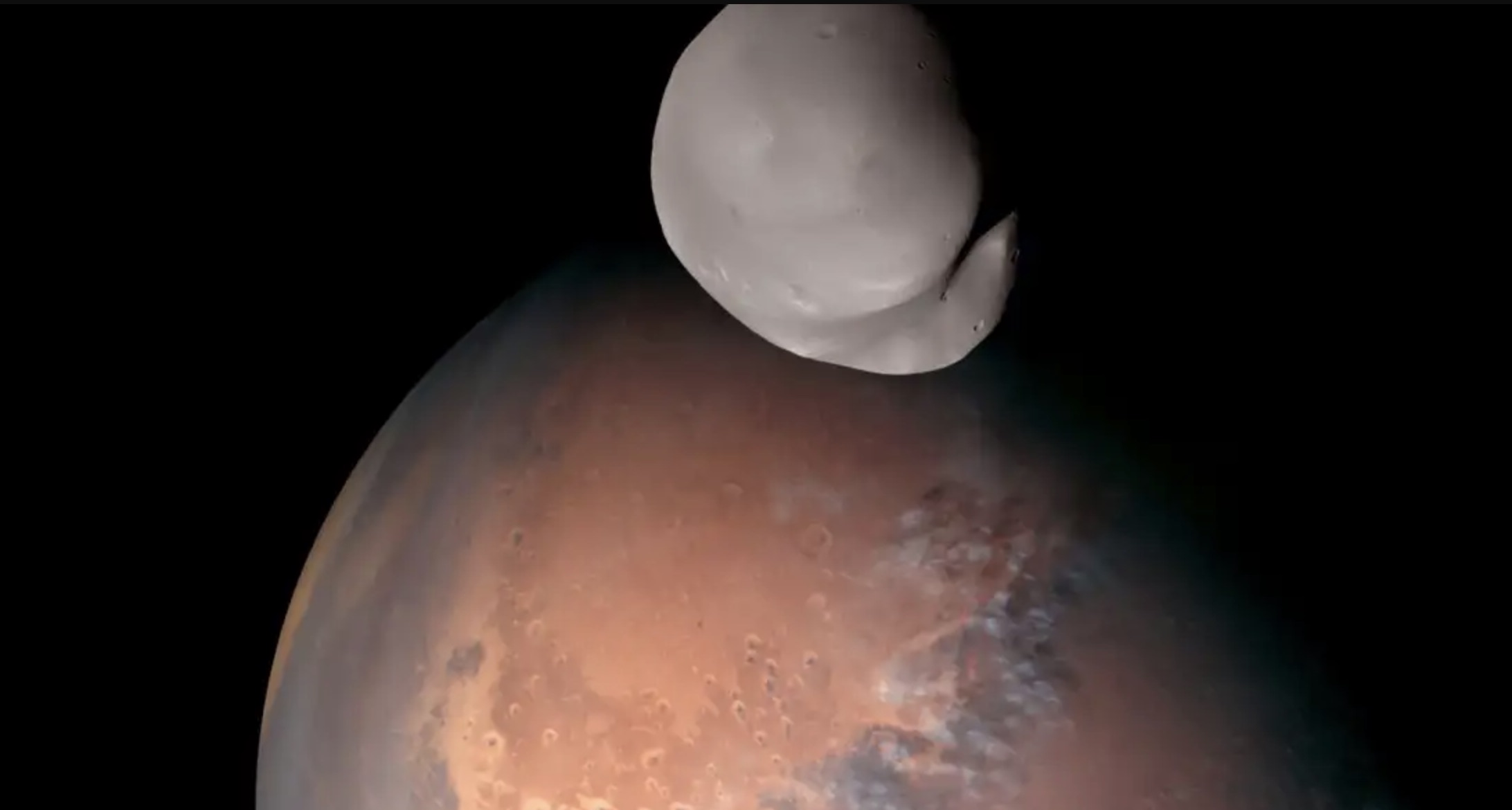 Fotografija Marsa i Deimosa