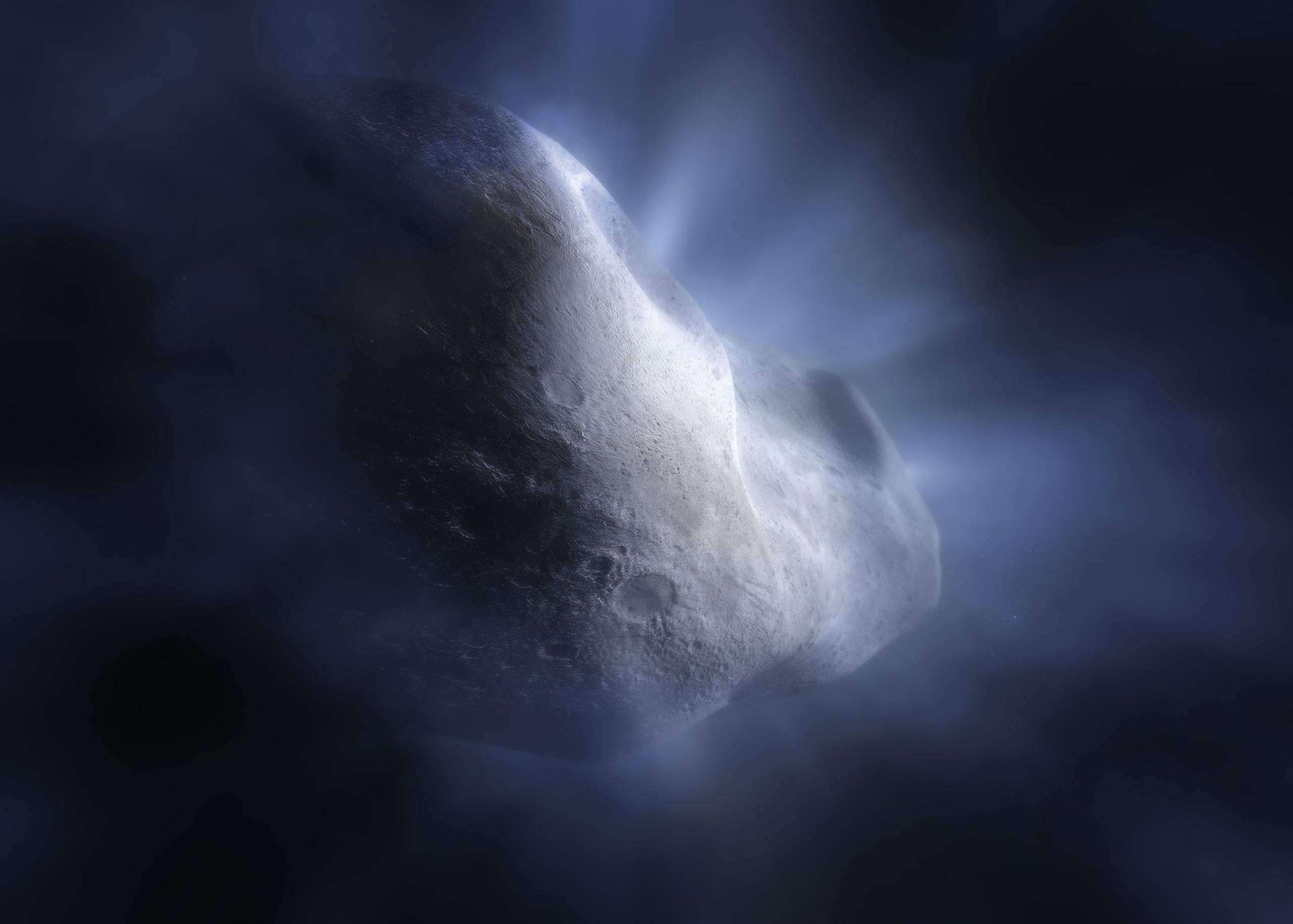 Ilustracija komete238P:Read
