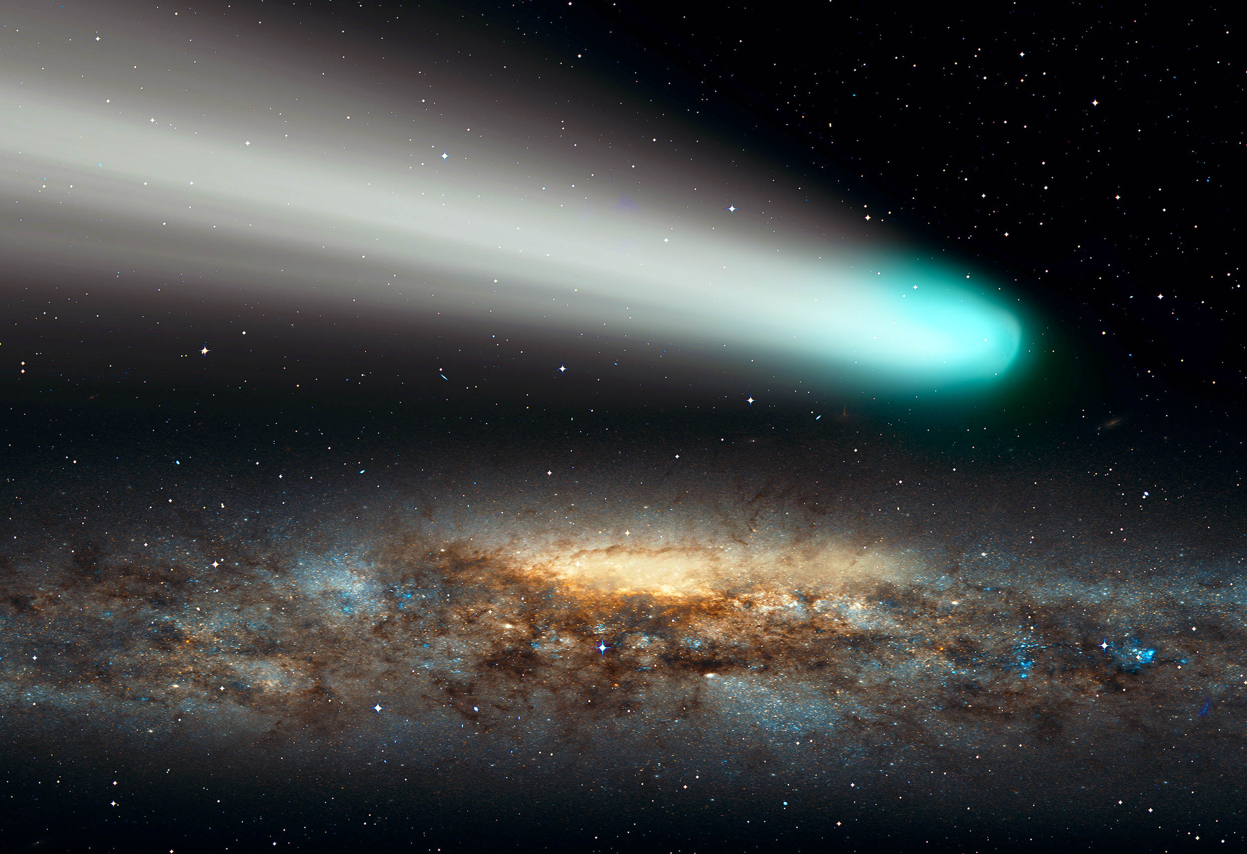 Ilustracija komete