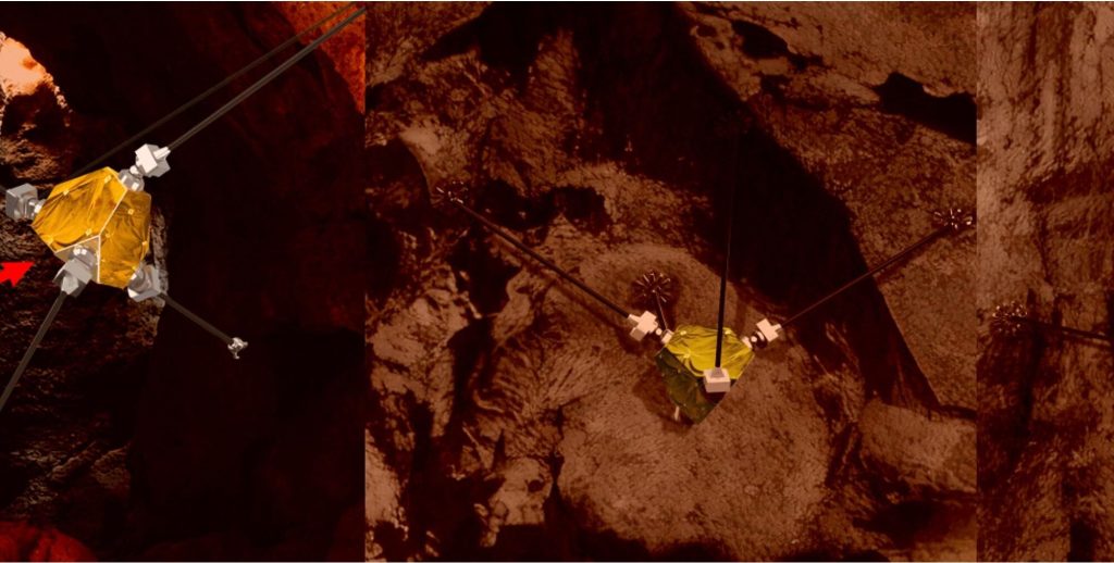 Robot izgrađen za istraživanje špilja i litica na Marsu