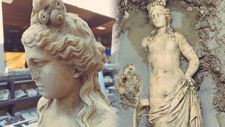 Arheolozi su u Turskoj otkrili drevni kip star 1800 godina